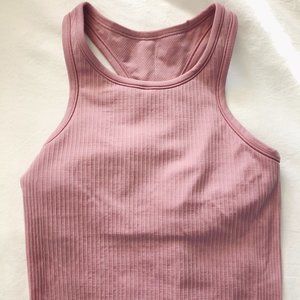 Ebb to Street Cropped Racerback Tank Top